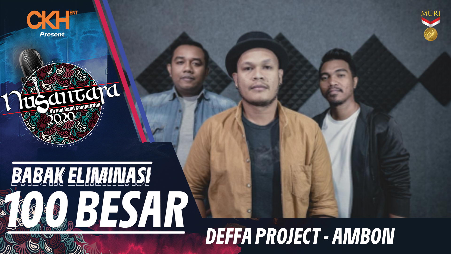 Cerita Mengharukan Deffa Project dari Ambon Kota Musik Dunia - Eliminasi 100 Besar Nusantara Virtual